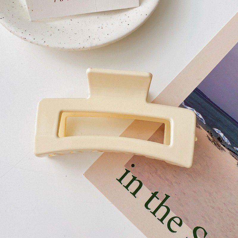 Kẹp tóc kiểu dáng đơn giản chất liệu acrylic giao màu ngẫu nhiên