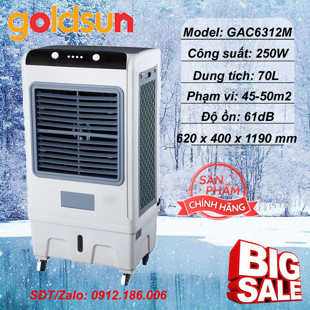 Máy làm mát Goldsun GAC6312M - Hàng chính hãng