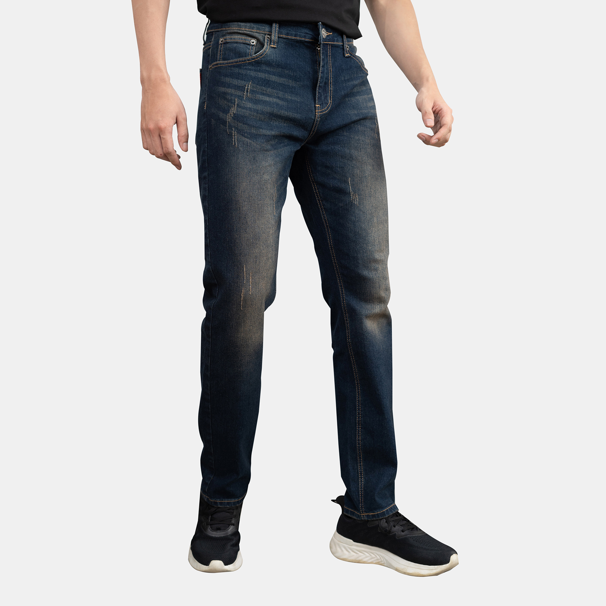 Quần jean nam xanh đen ánh tím JONATHAN QJ024 vải denim cao cấp co dãn nhẹ 4 chiều, form chuẩn đẹp, trẻ trung, hottrend