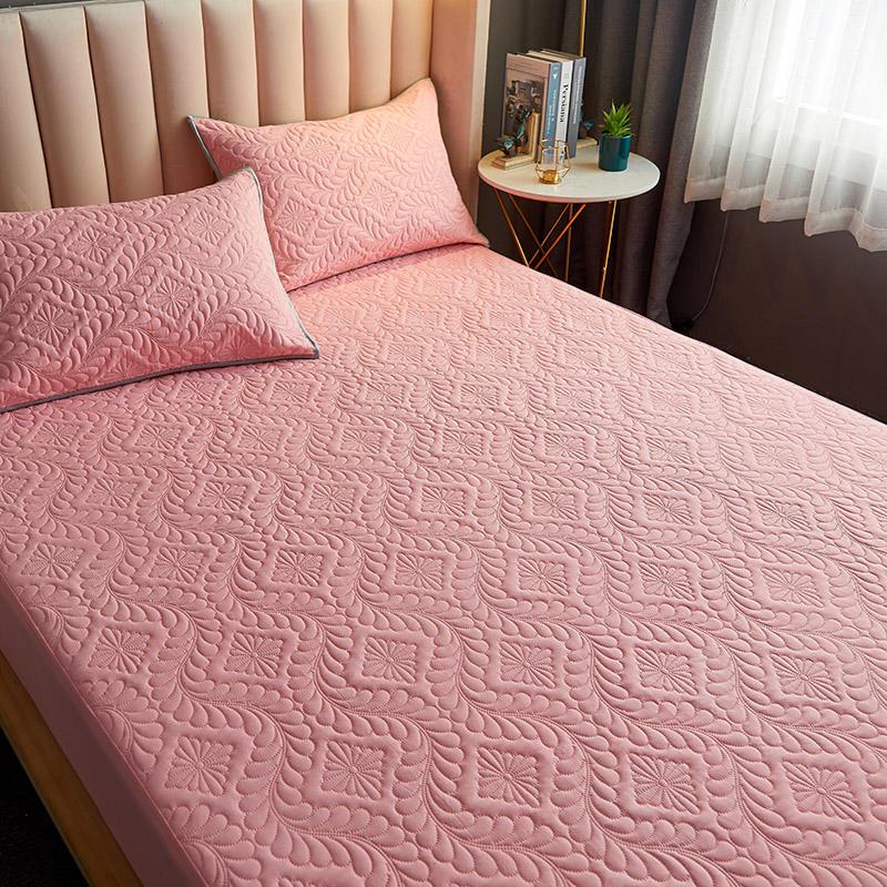 Bonenjoy Mền Chần Gòn Chống Nước Được Trang Bị Tấm Thun Nữ Hoàng Vương Kích Thước Tấm Bảo Vệ Nệm Màu Vỏ Gối