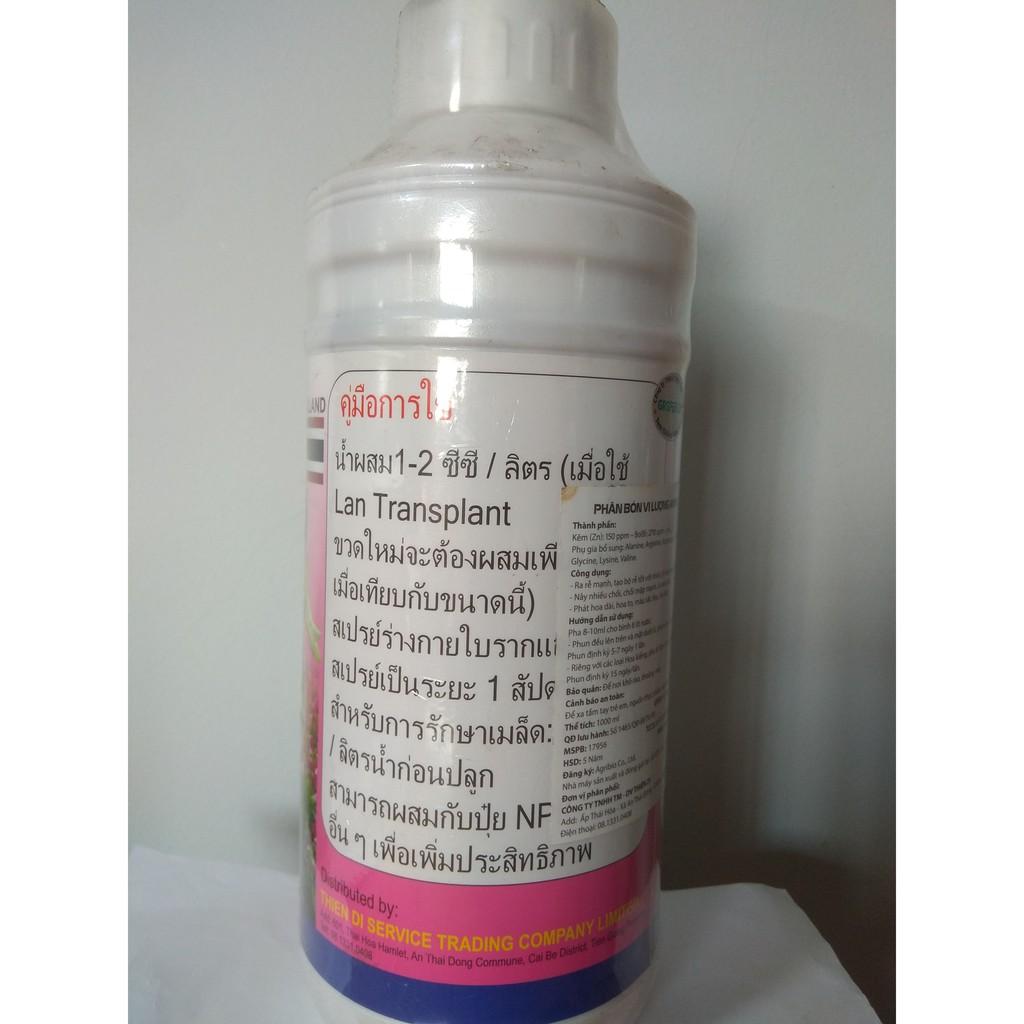 Phân bón vi lượng Amino TD- Grofer B1 - Chai 1 lít