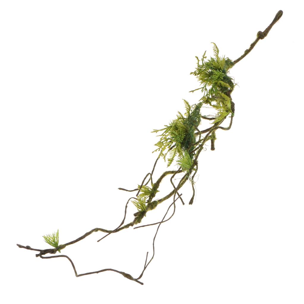 Artificial Hanging Fern Leaf Green Vine Plants Panel Garland Wall Decoration