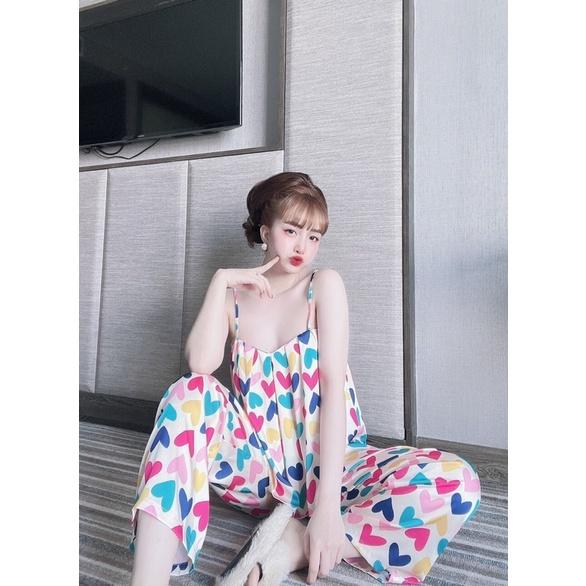 ĐỒ MẶC NHÀ LỤA LATIN 2 DÂY XINH XẮN