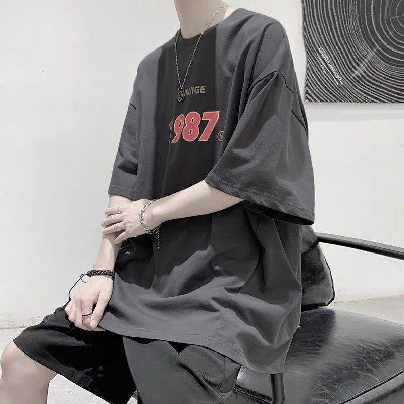 Áo phông Oversize 1987, JACKLANE, Áo cộc tay Unisex Jack Lane