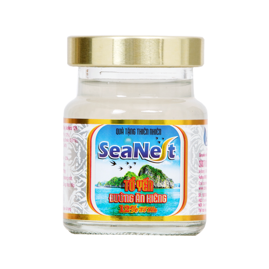 Hộp Quà Tặng Tổ Yến 12% Chưng Sen Tươi Seanest Khánh Hòa Nutrition – Hộp 6 lọ x 70ml