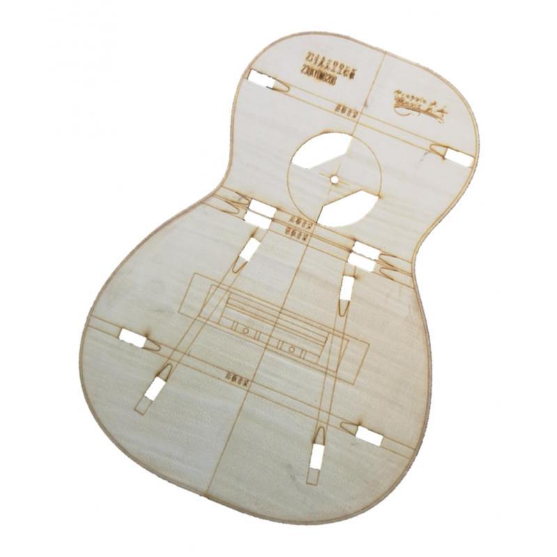 Guitar Body Template for 23inch Guitar Ukulele Making Shape Part