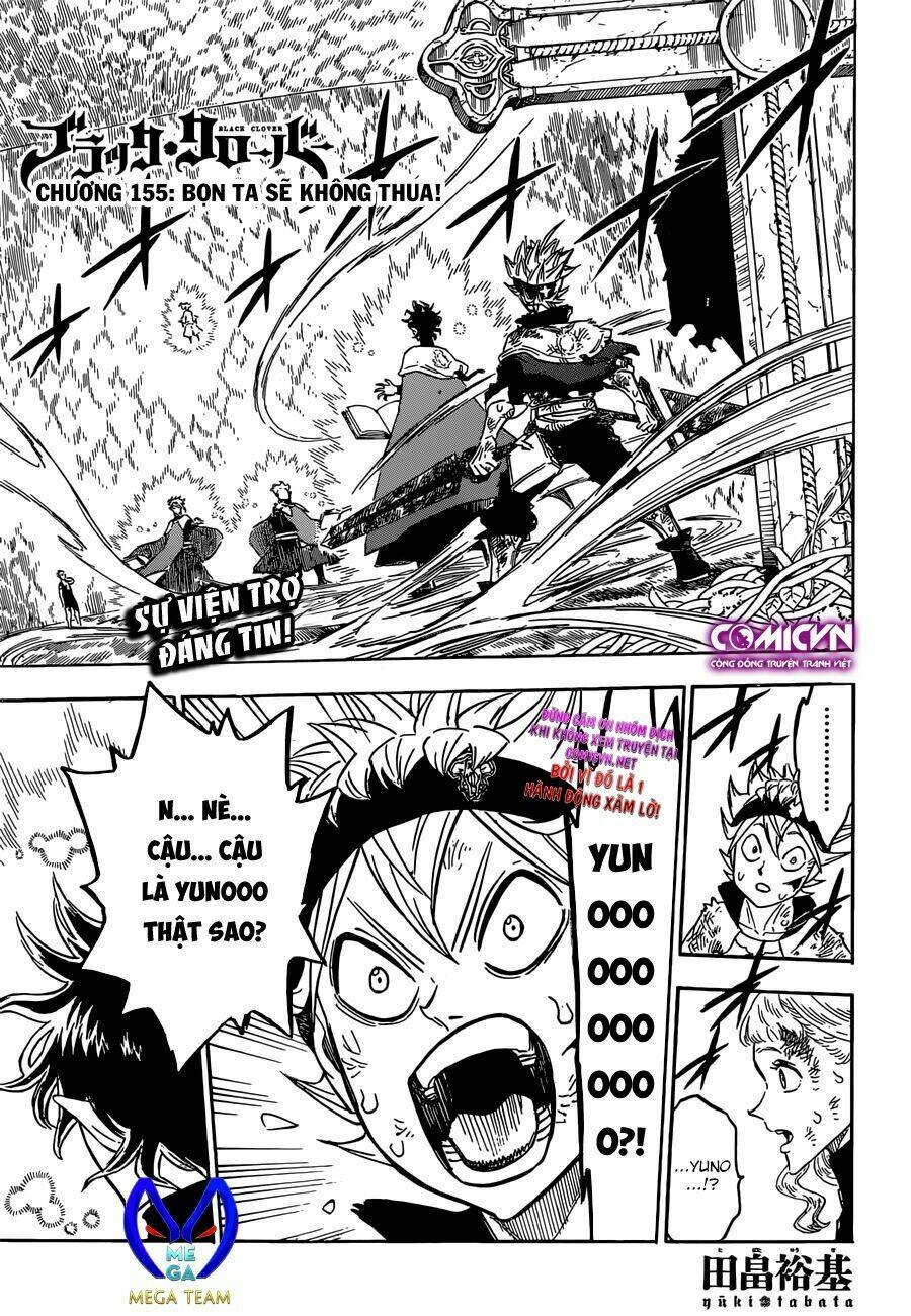 black clover - pháp sư không phép thuật chapter 155 1