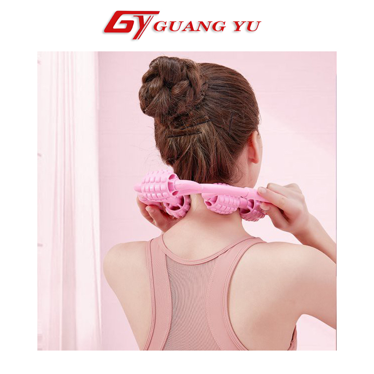 Con Lăn Massage Guang Yu 360 Độ 5 Bánh Lăn Giãn Cơ Tập Yoga Tiện Lợi - Dụng cụ mát xa cao cấp