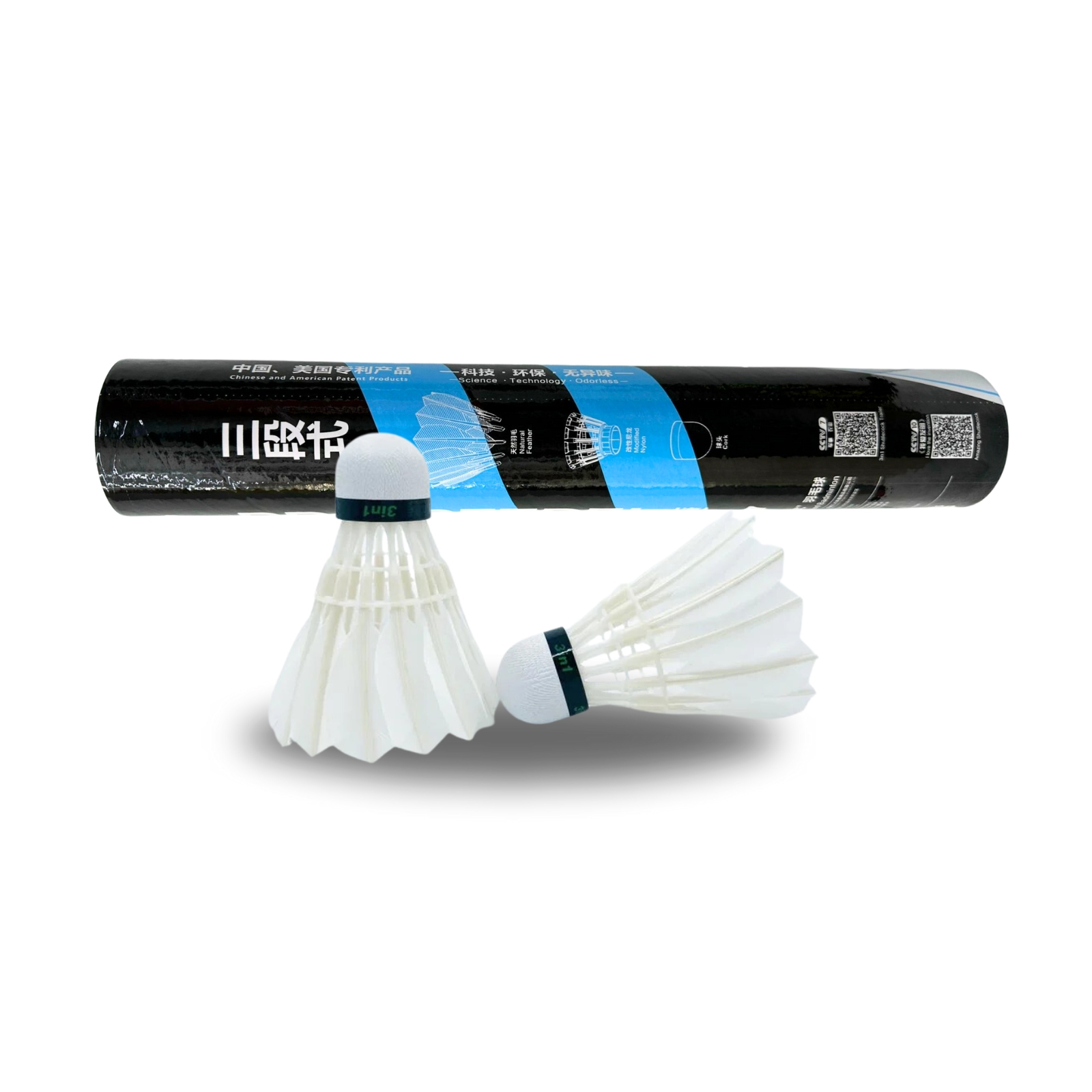 Quả Cầu Lông Pro Petrel 747 luyện tập siêu bền, quả cầu lông giá rẻ chất lượng 12 quả