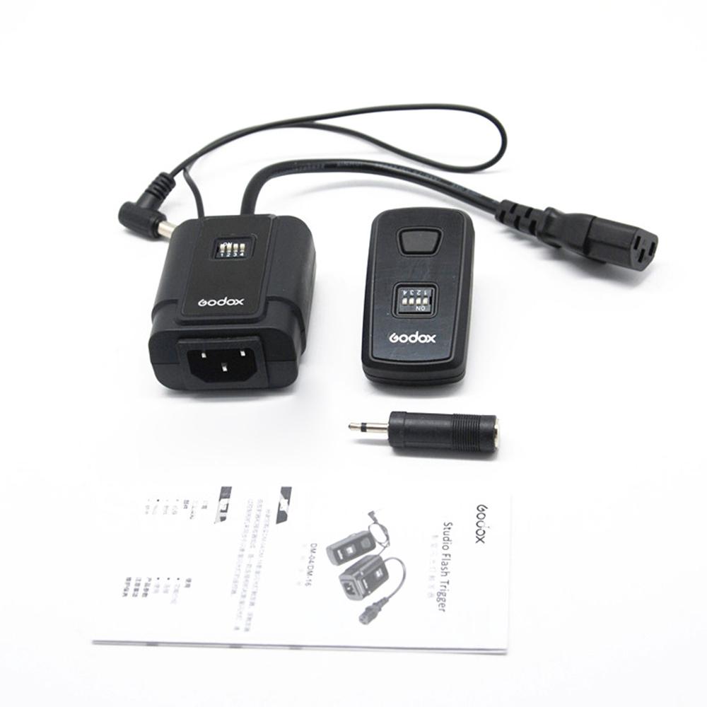 Bộ thu & phát từ xa không dây Godox DM-16 16 kênh Studio Flash Trigger