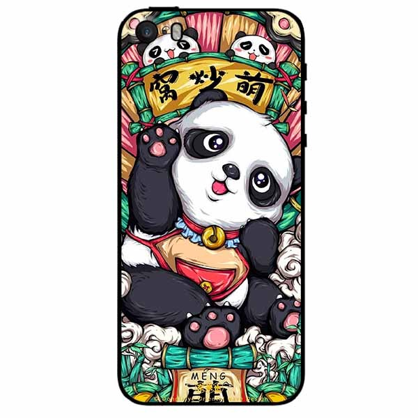 Ốp lưng dành cho Iphone 5/5s/5se mẫu Gấu Yếm Đỏ