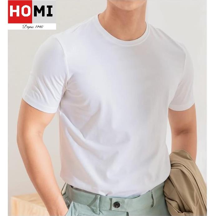 Áo Thun Basic Trơn Unisex 100% cotton, áo form nam tay lỡ màu trắng