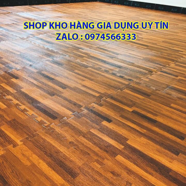 Thảm xốp vân gỗ Âu Lạc 60x60 cm