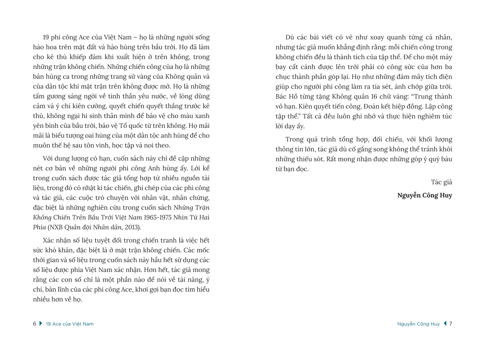 Sách Người Lính Phi Công Kể Chuyện: 19 ACE Của Việt Nam – Những Phi Công Huyền Thoại Trên Máy Bay Mig