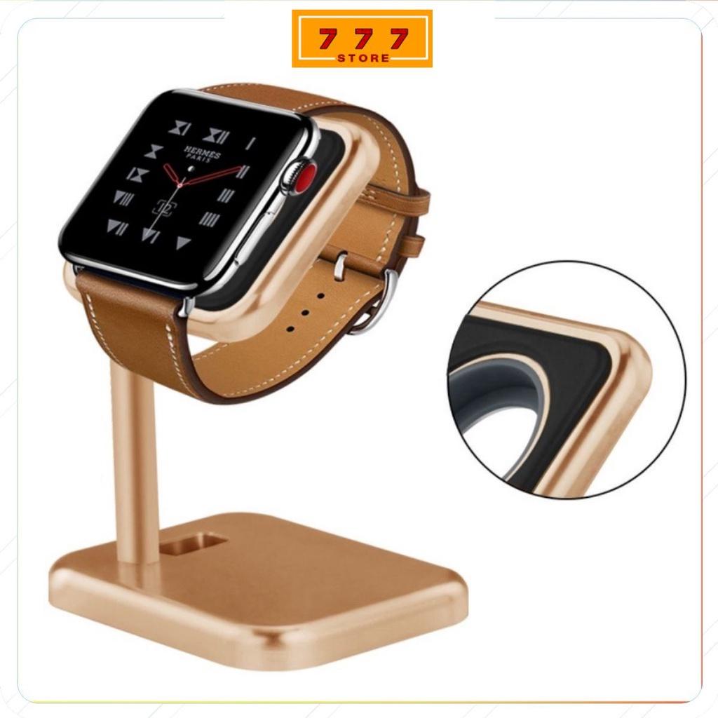 Đế sạc Apple Watch dạng treo sạc kiêm giá đỡ hợp kim nhôm cho đồng hồ thông minh.