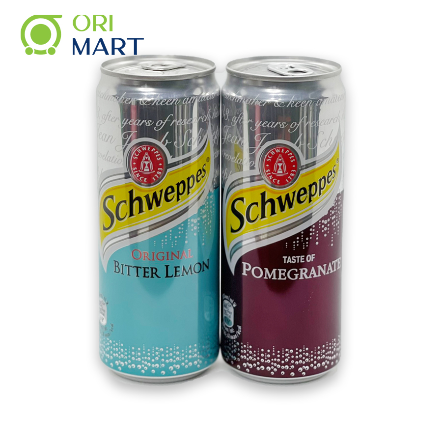 COMBO 4 VỊ NƯỚC UỐNG KHÔNG CỒN SCHWEPPES