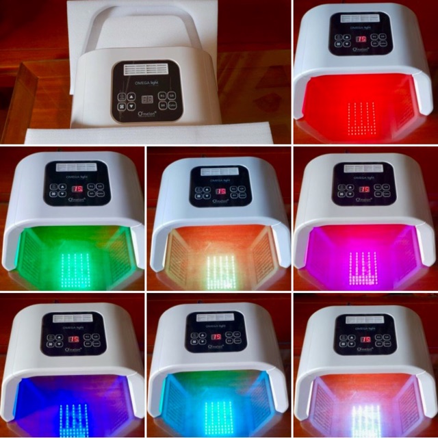 Máy Ánh Sáng Sinh Học Omega 7 Màu