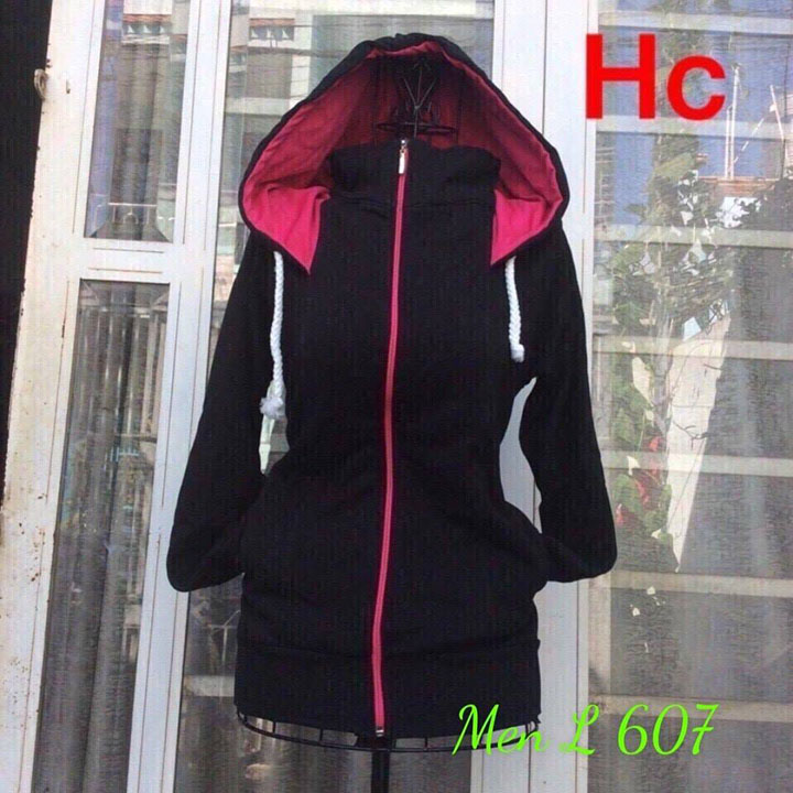 Áo khoác nữ chống nắng nón siêu to