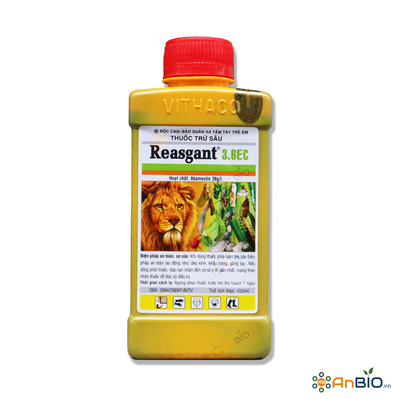 Thuốc trừ sâu Reasgant 3.6EC Chai 450ml