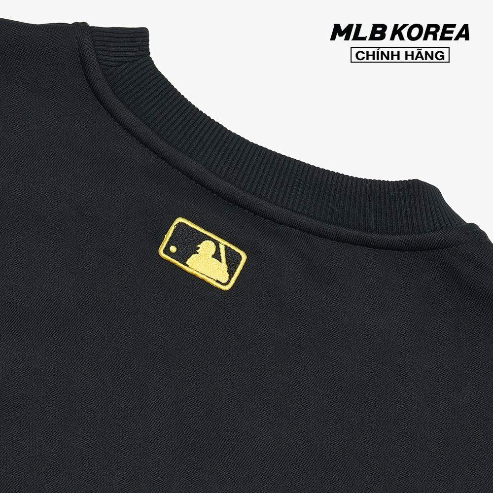 MLB - Áo sweatshirt tay dài phom suông Smile Overfit 3AMTN0424