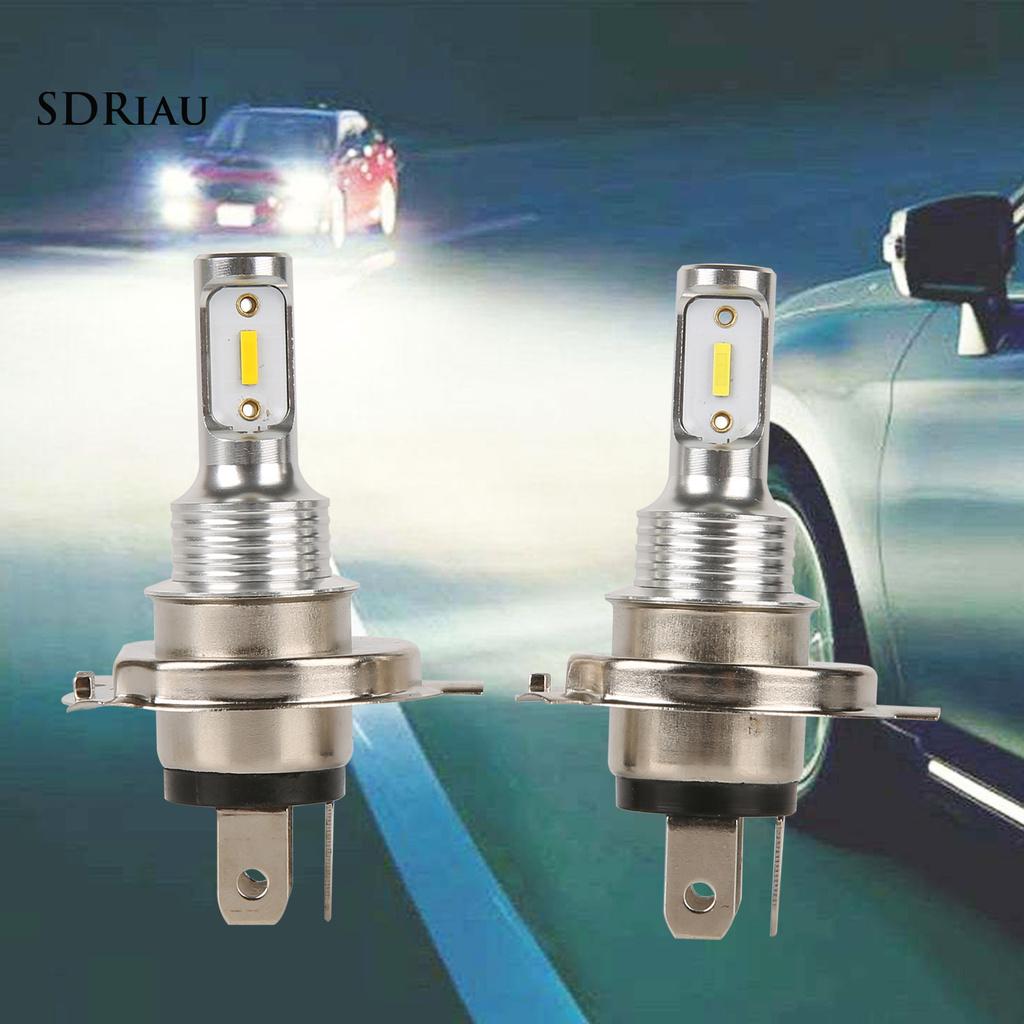 2 Đèn Pha H4 Led 30w Ip67 Chống Thấm Nước Cho Xe Hơi