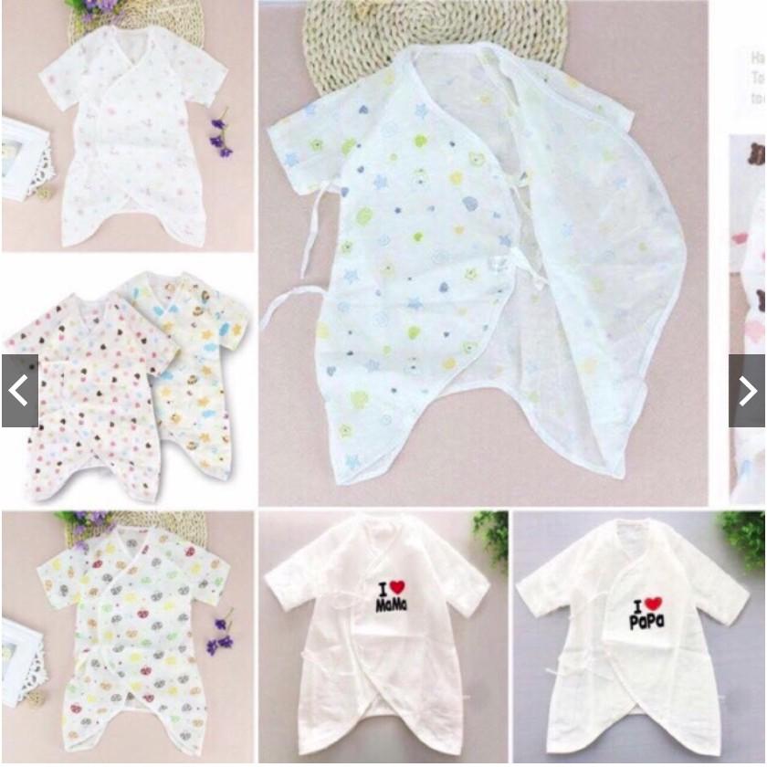 Body cho bé, xô xuất nhật chất mỏng mát cho bé sơ sinh có nhiều hoạ tiết bé Trai/Gái