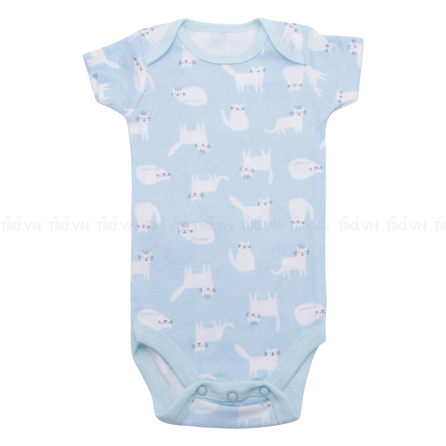 Set 4 Bodysuit Tay Ngắn Cho Bé Gái ( Màu Ngẫu Nhiên ) (Size