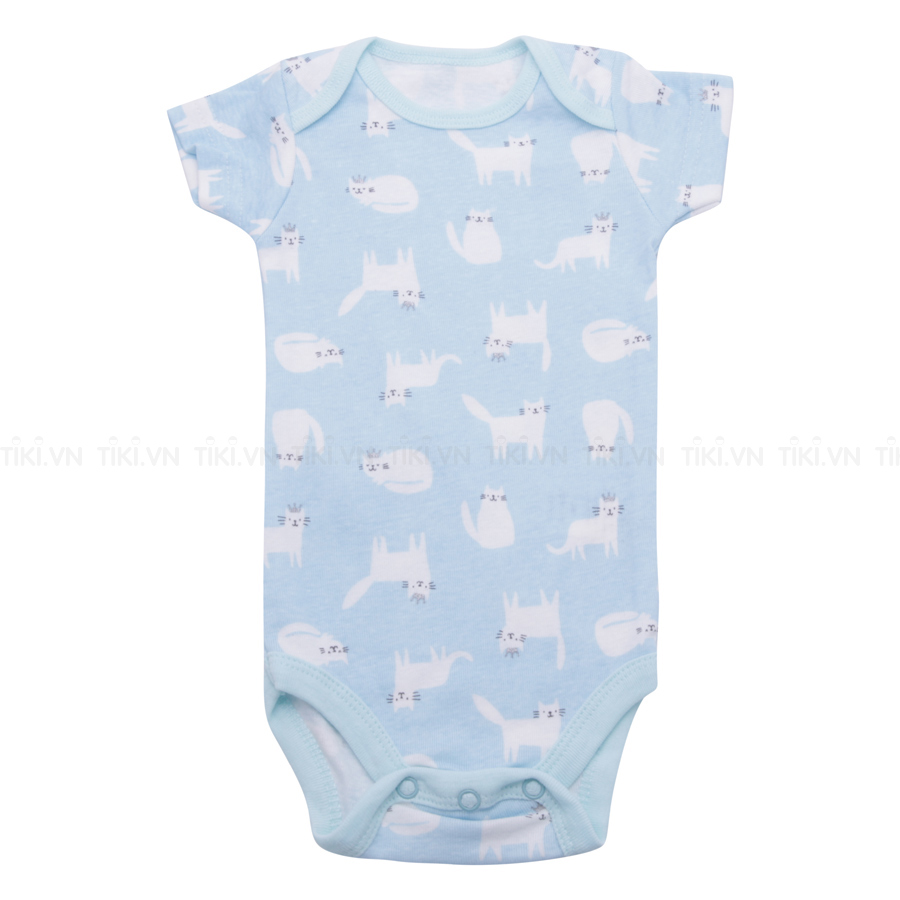 Set 4 Bodysuit Tay Ngắn Cho Bé Gái ( Màu Ngẫu Nhiên ) (Size