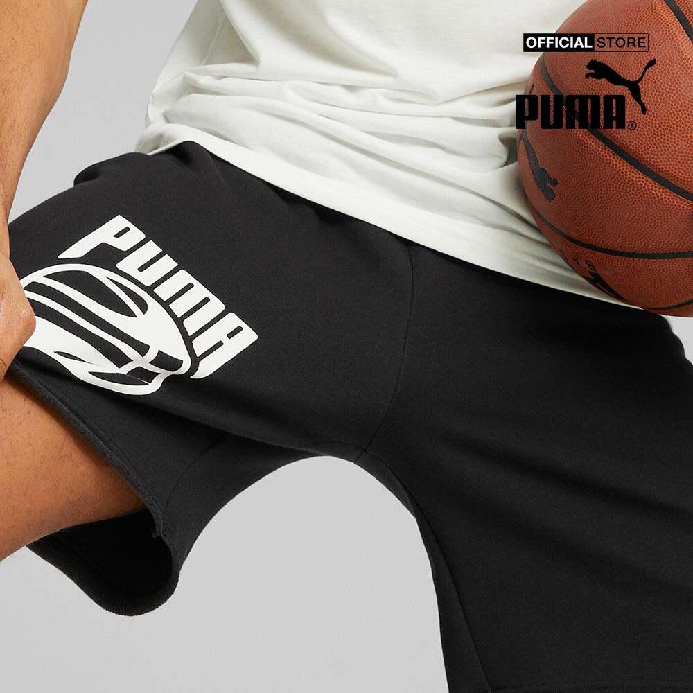 PUMA - Quần short tập luyện nam Posterize Basketball 538765