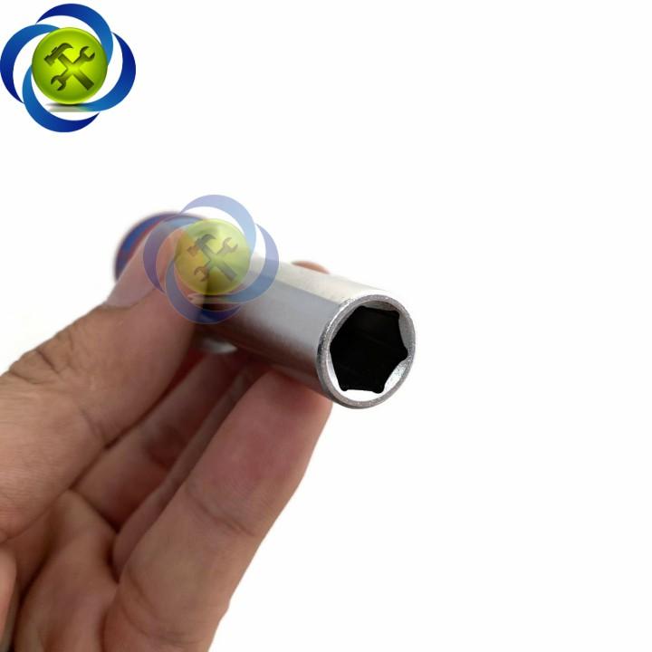Tuýp 11mm 1/2 Kingtony 423511M loại dài 6 cạnh màu trắng