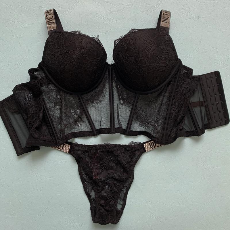 Áo Ngực Ren Chữ Cái Áo Ngực Đúc Đồ Lót Nữ Push Up Ren Gợi Cảm Nữ Bralette Hồng Áo Lót Dây Chéo Top