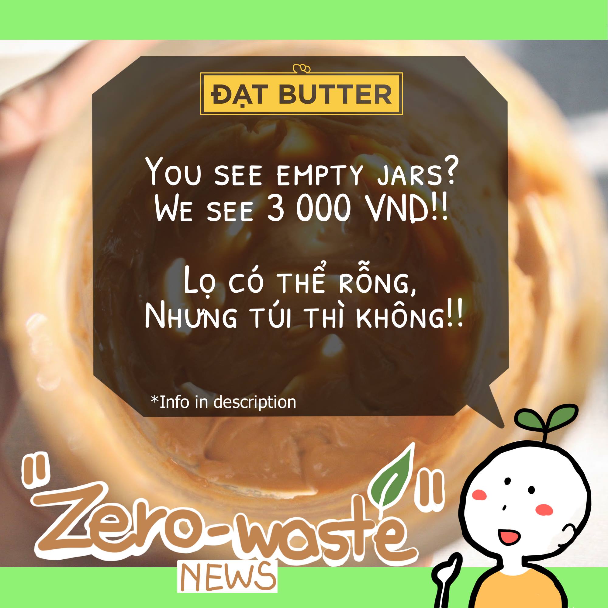 Bơ Đậu Phộng Nguyên Chất Có Hạt Đạt Butter