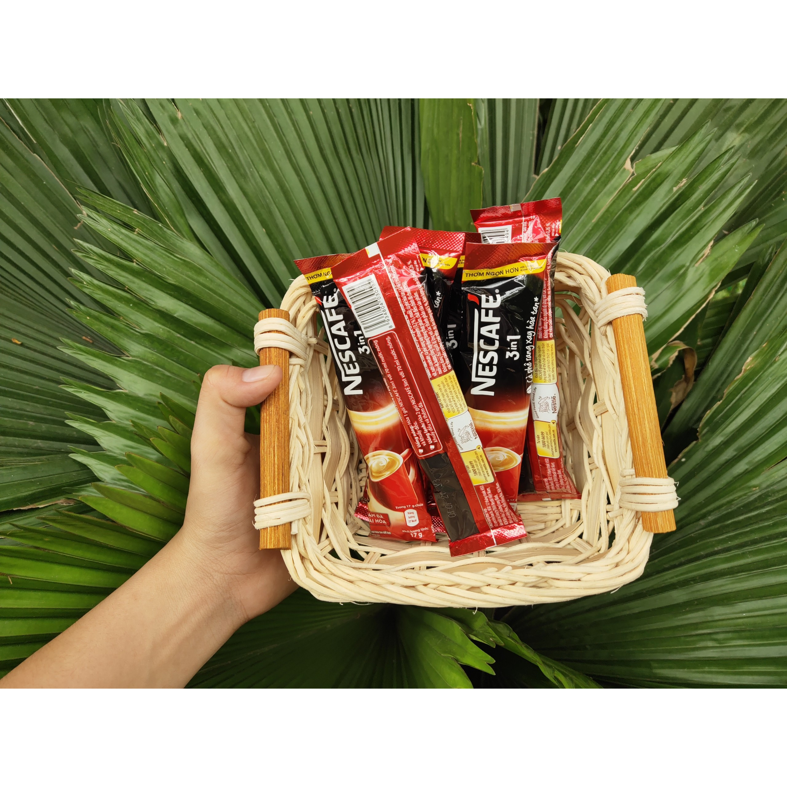 Rổ đựng chanh, tỏi, ớt, rá vuông