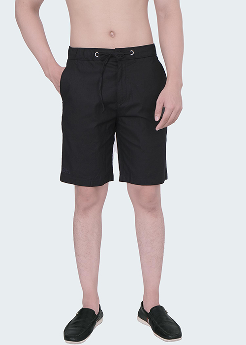 QUẦN SHORT NAM CO GIÃN MÀU ĐEN