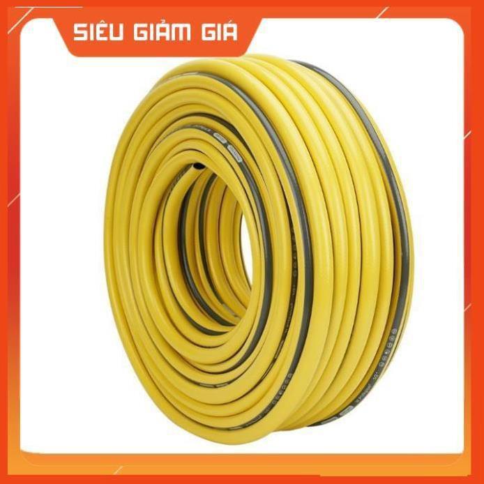 Bộ dây vòi xịt nước rửa xe, tưới cây . tăng áp 3 lần, loại 20m 206701-2 đầu đồng, cút, nối đồng nhựa