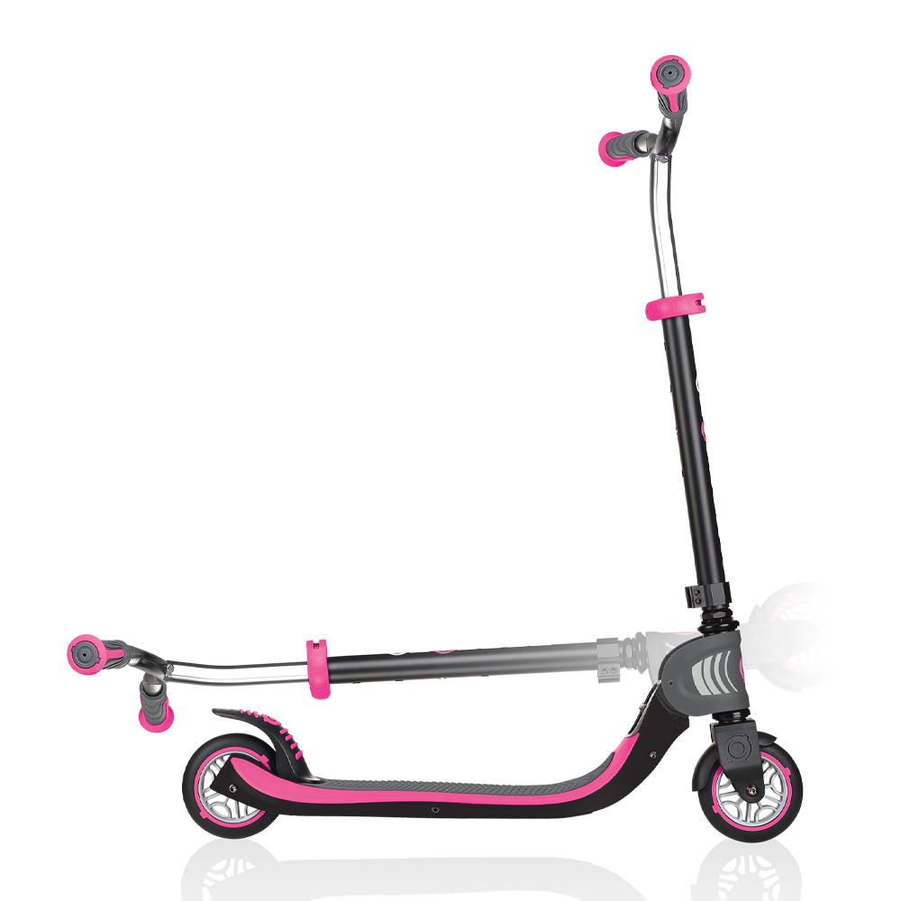 Xe Trượt Scooter GLOBBER FOLDABLE FLOW 125 – Đen/Hồng