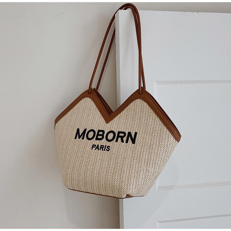 Túi cói đi biển túi đeo chéo tote xách tay du lịch thời trang cao cấp cho nữ TX32