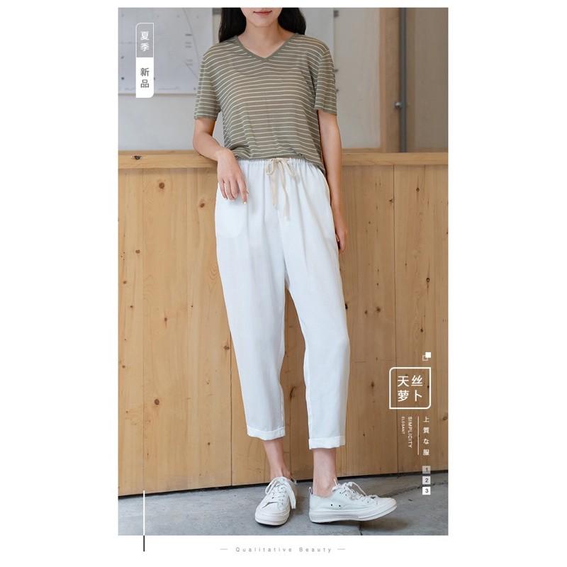 Quần baggy cạp chun dây rút chất dày dặn