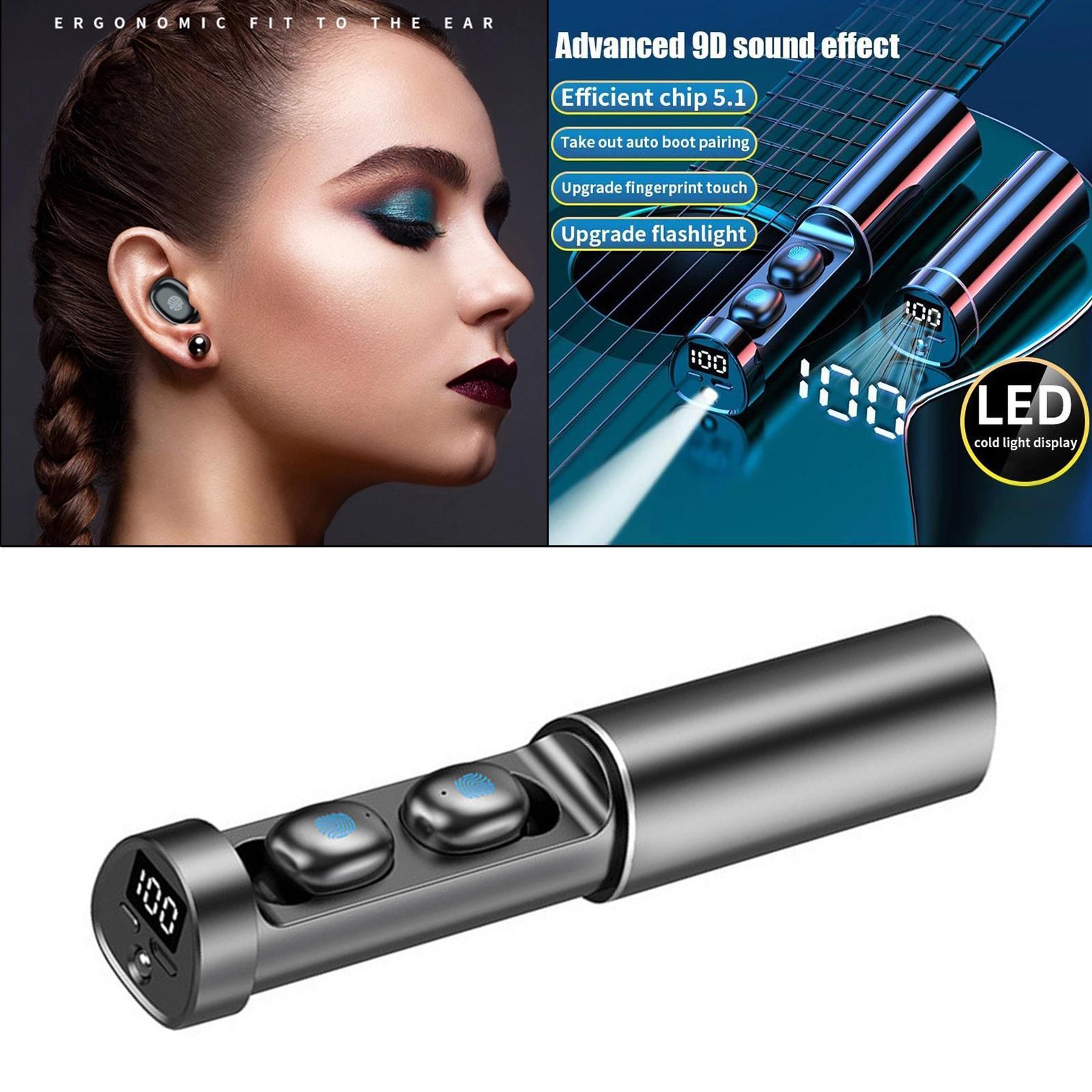R15 Bluetooth 5.1 True Wireless Built in Mic with Deep Bass