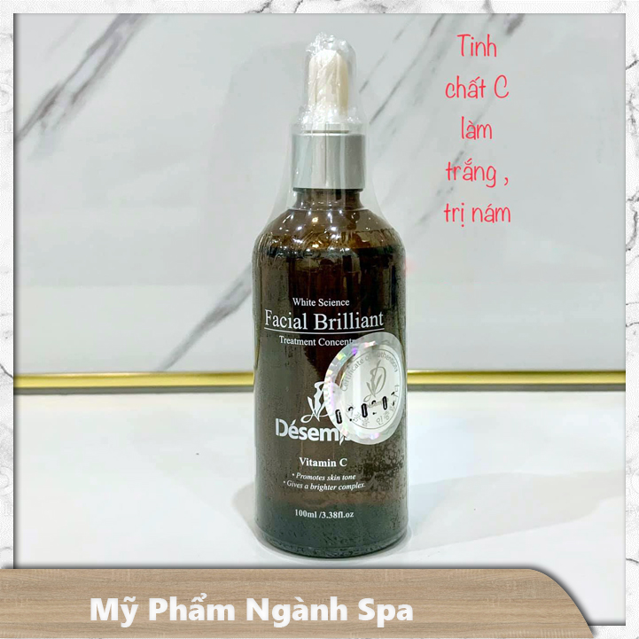 Tinh Chất Cô Đặc Dưỡng Trắng Desembre White Science Facial Brilliant Treatment Concentrate