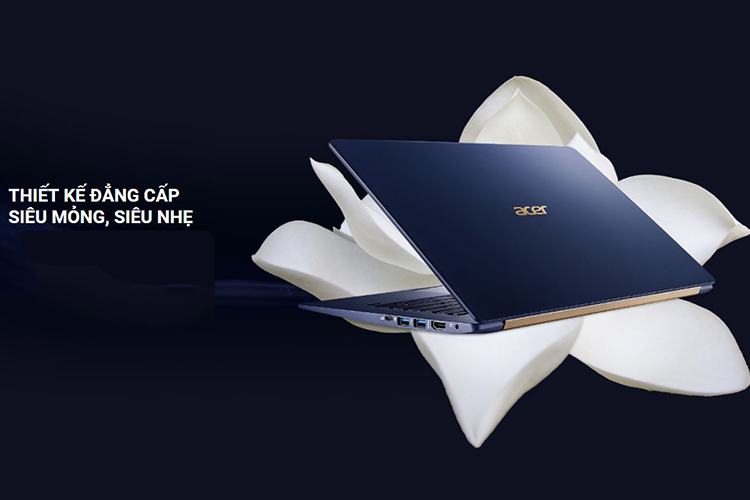 Laptop Acer Swift 5 SF514-52T-87TF NX.GTMSV.002 Core i7-8550U/ Win10 (14 inch) - Hàng Chính Hãng