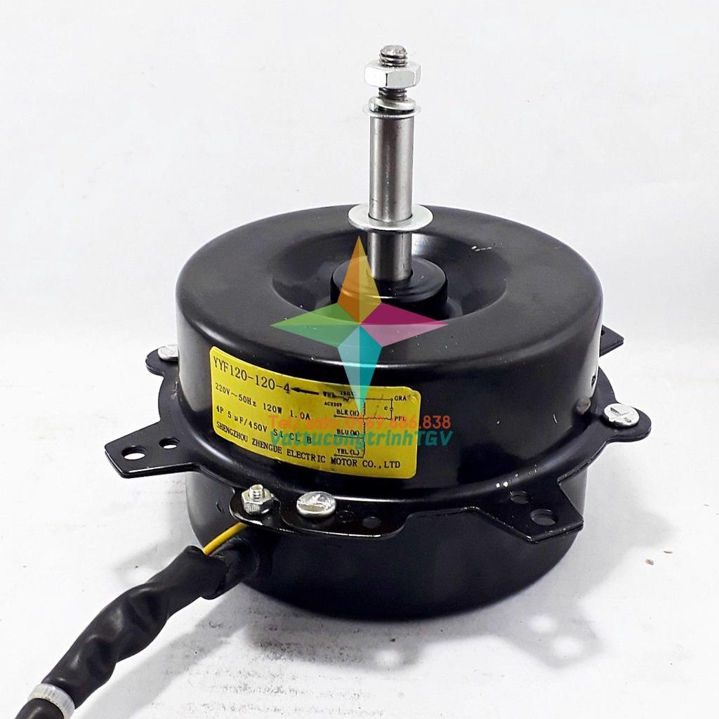 Motor quạt điều hòa hơi nước quay thuận quay ngược - mô tơ quạt trục 12mm 8mm