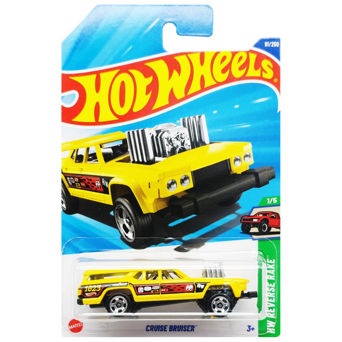 Siêu Xe Hot Wheels C4982 - 91/250 - Cruise Bruiser (Mẫu Màu Giao Ngẫu Nhiên)