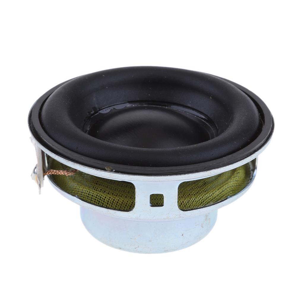 40mm 16 4 5W Audio Speaker+Rubber Edge Round Audio Speaker