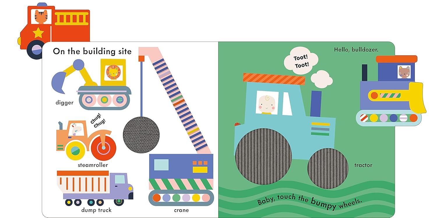 Sách ngoại văn: Baby Touch - Vehicles Tab Book