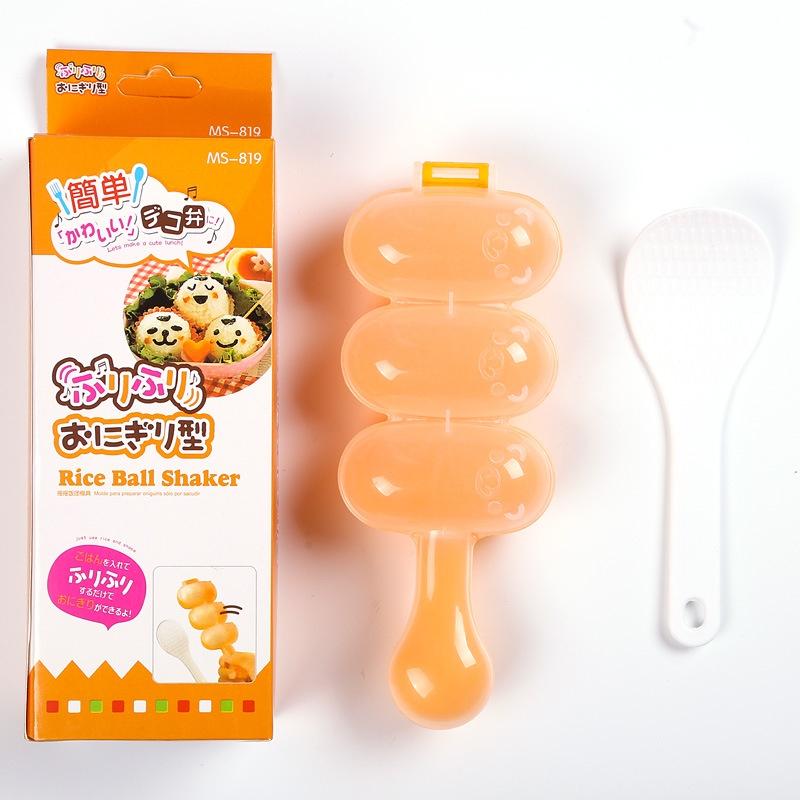 Khuôn Lắc Cơm Tạo Hình Cơm Nắm, Khuôn Làm Cơm Viên Tròn Cho Bé Ăn Dặm