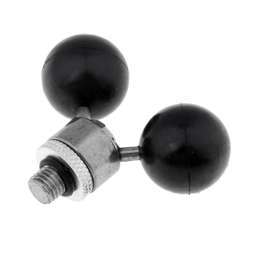 Fishing Rod Rest Holder Butt Pole Bracket M3/8 Head Thread Connector Model 1