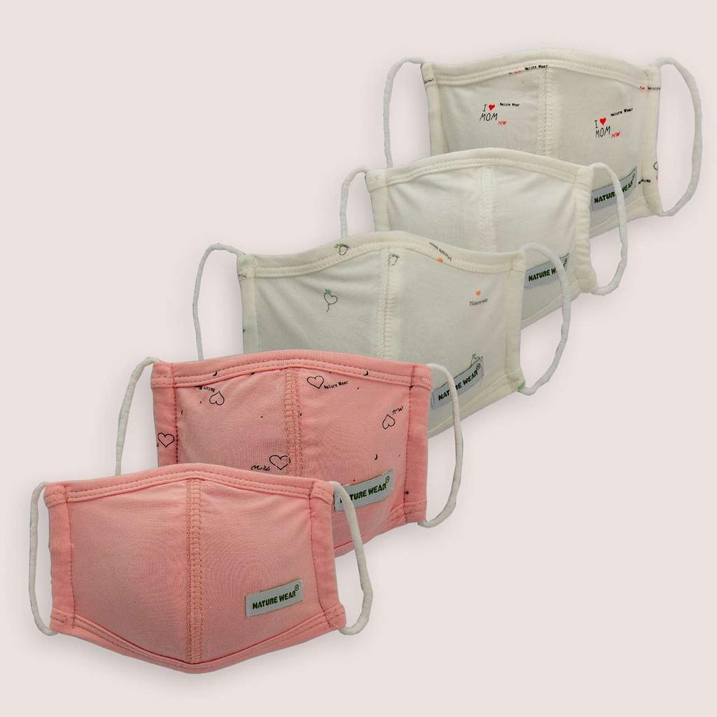 Khẩu trang vải kháng khuẩn Naturewear