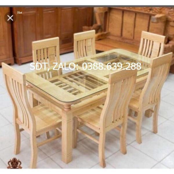Hàng HOT GIÁ SỈ Bàn ghế ăn gỗ sồi