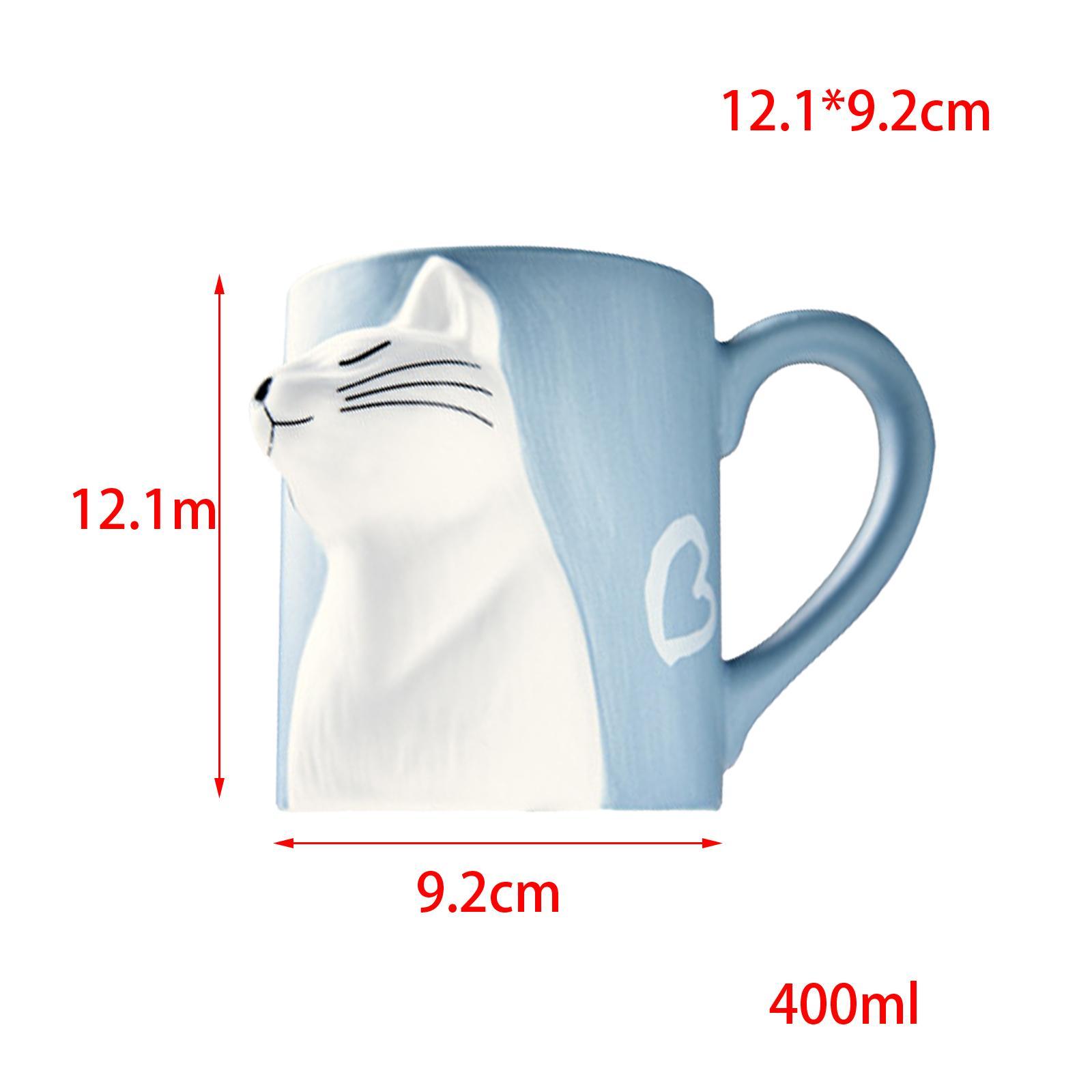Lovely Cat Mug Camping Mug Tea Cup for Newlyweds Wedding Gift